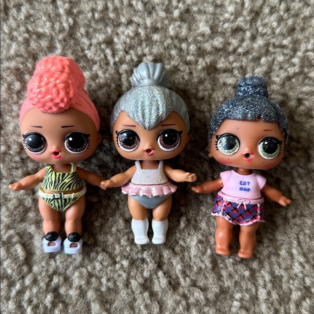 L.O.L. Surprise! Dolls Set - Pink, Purple, Orange, White - Picture 2 of 9